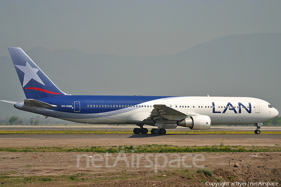 LAN Airlines Boeing 767-383(ER) (CC-CGN) | Photo 155885