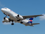 LATAM Airlines Chile Airbus A319-132 (CC-CPE) at  Cartagena - Rafael Nunez International, Colombia