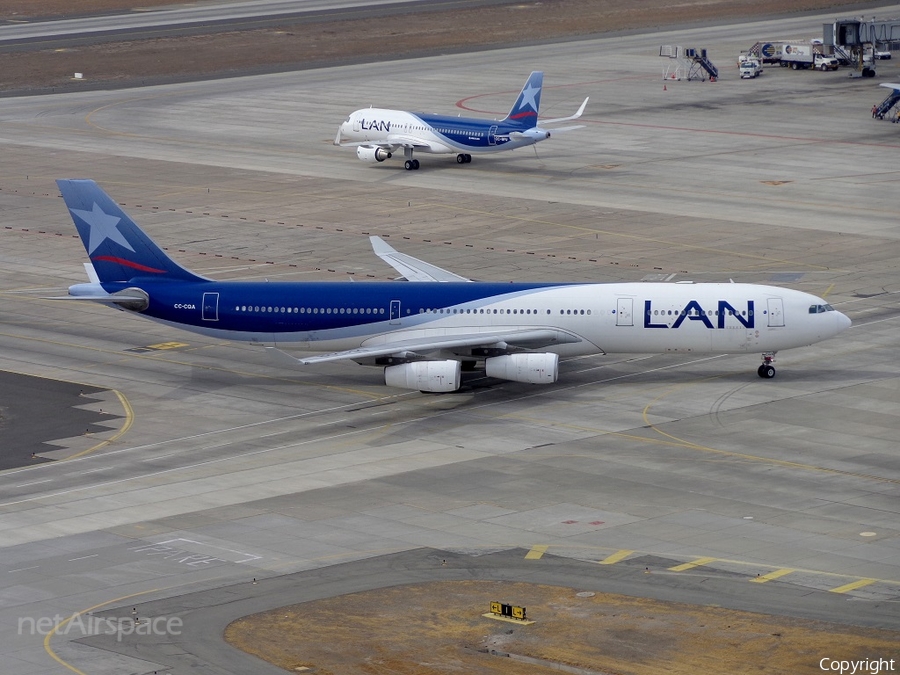 LAN Airlines Airbus A340-313X (CC-CQA) | Photo 44557