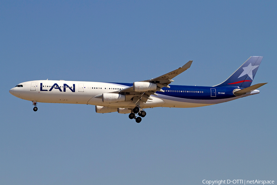 LAN Airlines Airbus A340-313X (CC-CQC) | Photo 370822