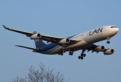 LAN Airlines Airbus A340-313X (CC-CQF) at  Frankfurt am Main, Germany