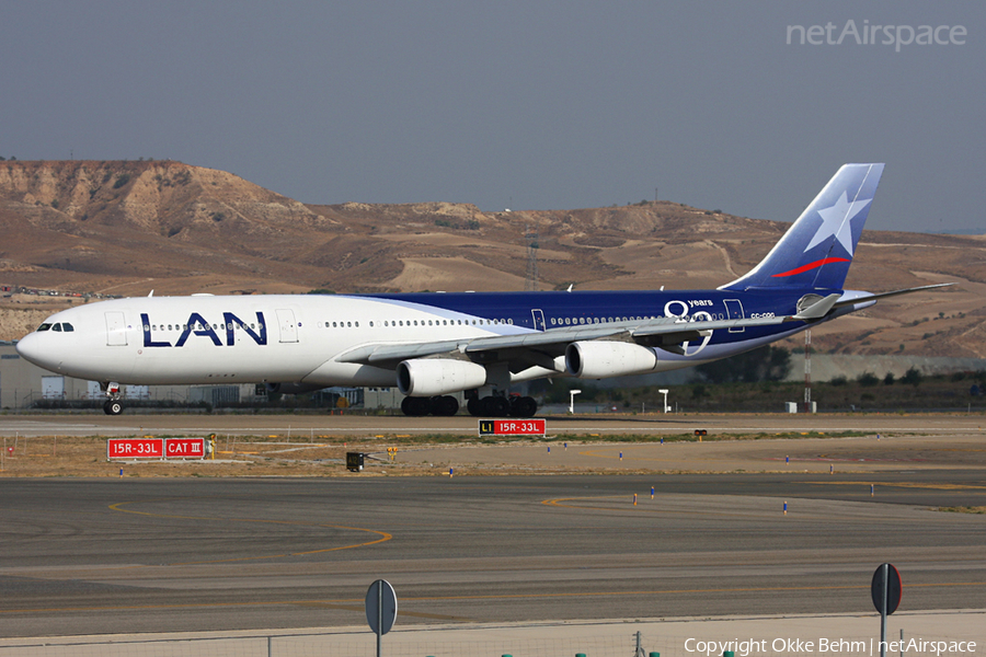 LAN Airlines Airbus A340-313X (CC-CQG) | Photo 52063