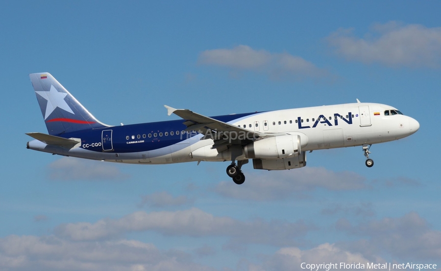 LAN Colombia Airbus A320-233 (CC-CQO) | Photo 297867