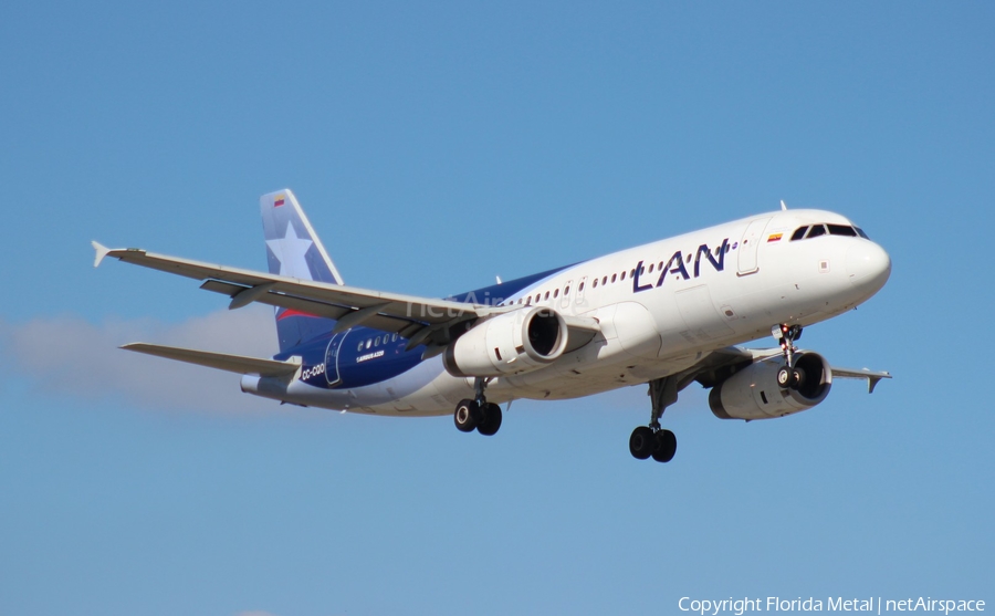 LAN Colombia Airbus A320-233 (CC-CQO) | Photo 556330