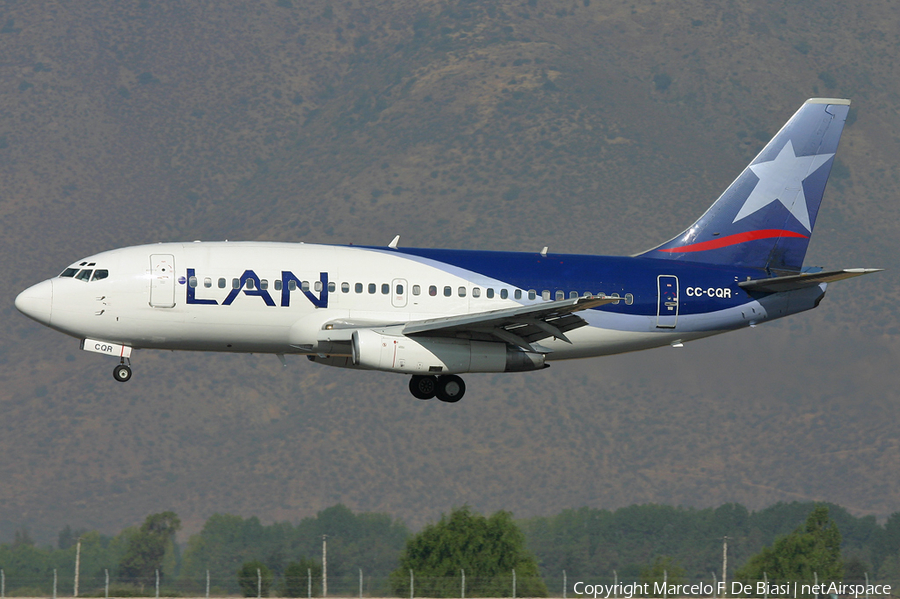 LAN Airlines Boeing 737-230(Adv) (CC-CQR) | Photo 38840