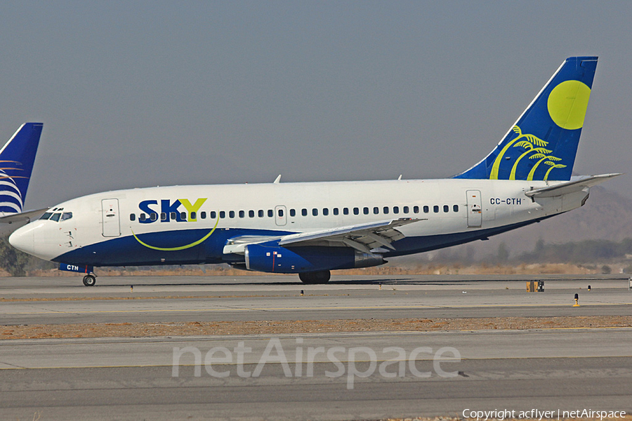Sky Airline Boeing 737-230(Adv) (CC-CTH) | Photo 158958
