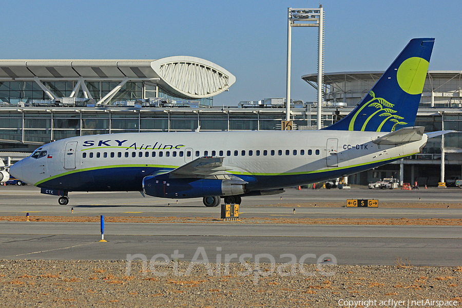 Sky Airline Boeing 737-230(Adv) (CC-CTK) | Photo 158988