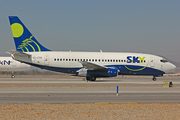 Sky Airline Boeing 737-2H6(Adv) (CC-CTO) at  Santiago - Comodoro Arturo Merino Benitez International, Chile