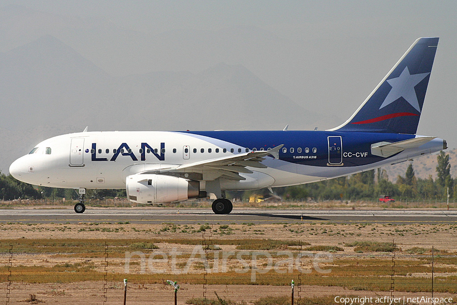 LAN Airlines Airbus A318-121 (CC-CVF) | Photo 416695