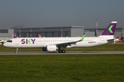 Sky Airline Airbus A321-251NX (CC-DCC) at  Hamburg - Finkenwerder, Germany