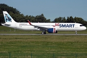 JetSMART Airbus A321-271NX (CC-DIF) at  Hamburg - Finkenwerder, Germany