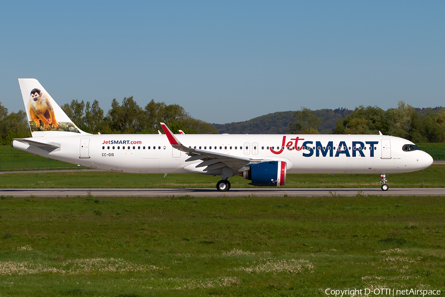 JetSMART Airbus A321-271NX (CC-DIS) | Photo 677917