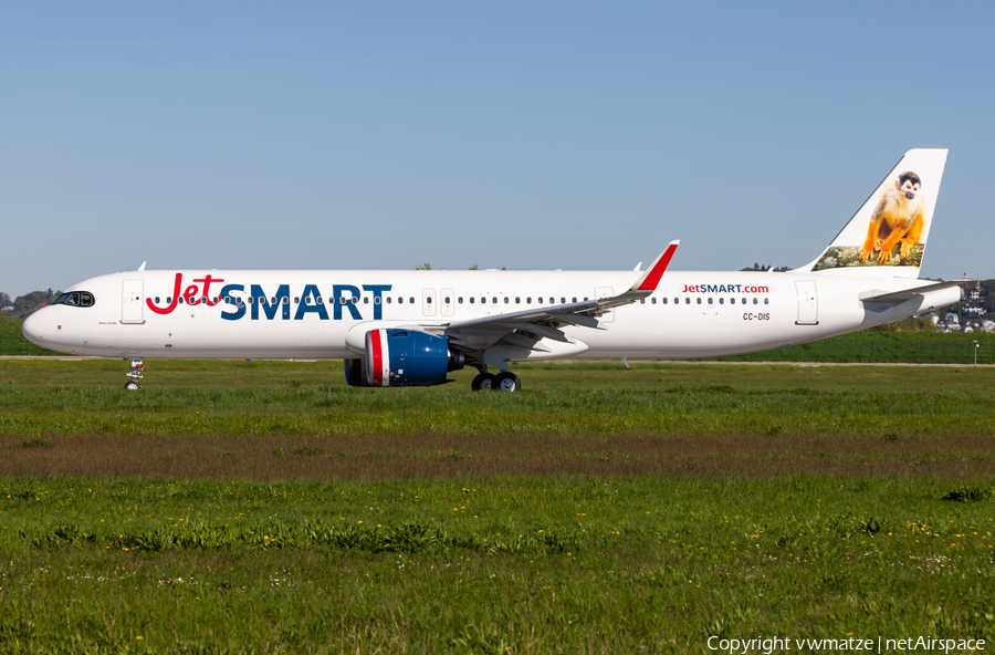 JetSMART Airbus A321-271NX (CC-DIS) | Photo 677934