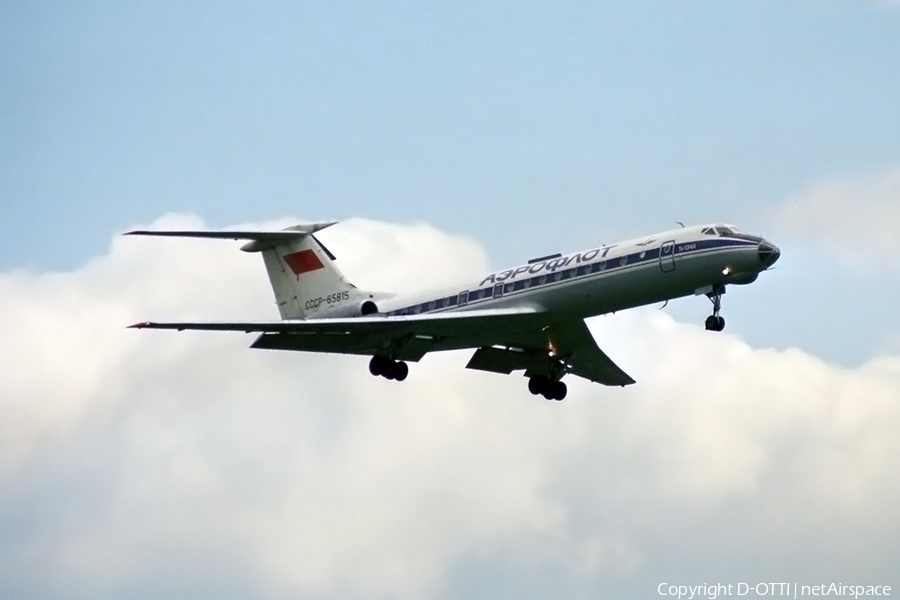 Aeroflot - Soviet Airlines Tupolev Tu-134A (CCCP-65815) | Photo 206001