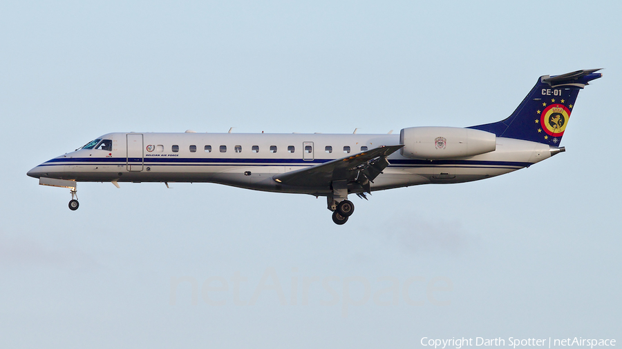 Belgian Air Force Embraer ERJ-135LR (CE-01) | Photo 355951