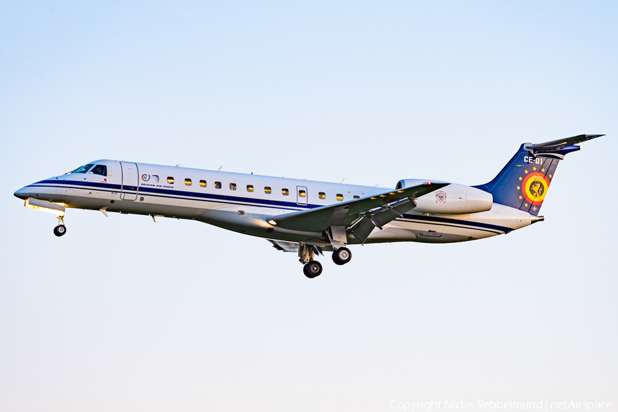 Belgian Air Force Embraer ERJ-135LR (CE-01) | Photo 355767