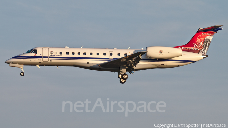 Belgian Air Force Embraer ERJ-135LR (CE-02) | Photo 355955