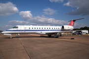 Belgian Air Force Embraer ERJ-135LR (CE-02) at  RAF Fairford, United Kingdom