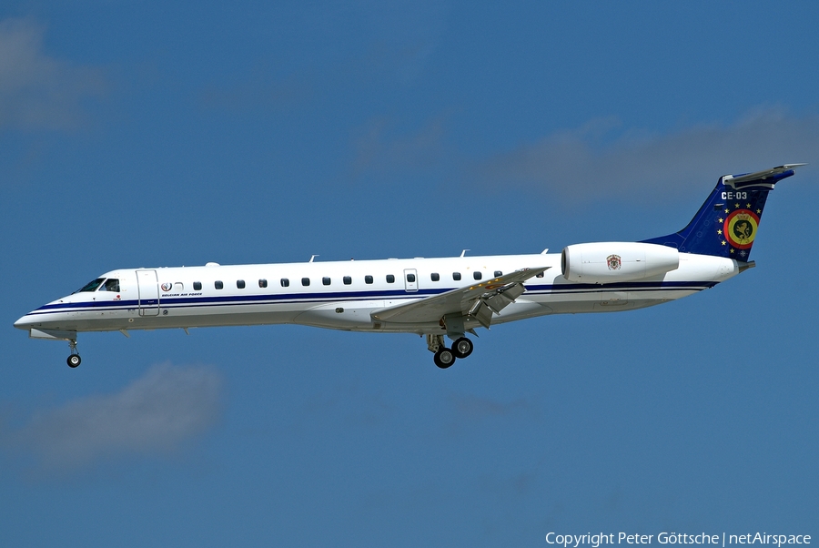 Belgian Air Force Embraer ERJ-145LR (CE-03) | Photo 251267