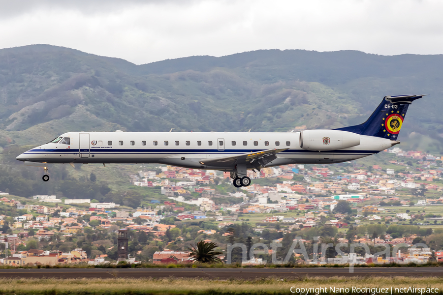 Belgian Air Force Embraer ERJ-145LR (CE-03) | Photo 242067