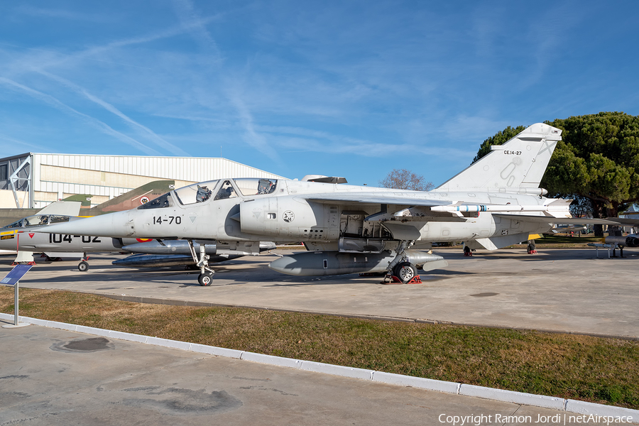 Spanish Air Force (Ejército del Aire) Dassault Mirage F1BM (CE.14-27) | Photo 295712