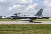 Spanish Air Force (Ejército del Aire) McDonnell Douglas EF-18BM Hornet (CE.15-08) at  Rivolto - Air Base, Italy