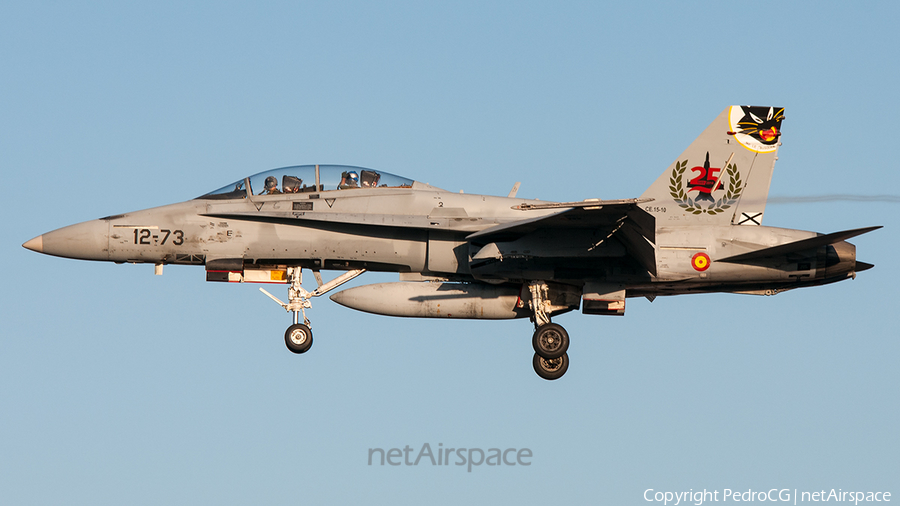 Spanish Air Force (Ejército del Aire) McDonnell Douglas EF-18BM Hornet (CE.15-10) | Photo 452672