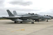 Spanish Air Force (Ejército del Aire) McDonnell Douglas EF-18BM Hornet (CE.15-10) at  Monte Real AFB, Portugal