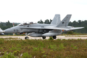 Spanish Air Force (Ejército del Aire) McDonnell Douglas EF-18BM Hornet (CE.15-10) at  Monte Real AFB, Portugal