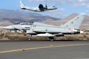 Spanish Air Force (Ejército del Aire) Eurofighter EF2000(T) Typhoon (CE.16-04) at  Gran Canaria, Spain