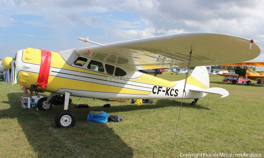 (Private) Cessna 195 (CF-KCS) | Photo 558542