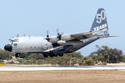 Belgian Air Force Lockheed C-130H Hercules (CH-01) at  Luqa - Malta International, Malta