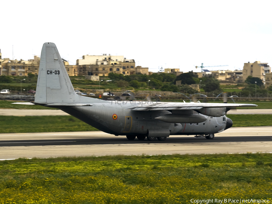 Belgian Air Force Lockheed C-130H Hercules (CH-03) | Photo 42397