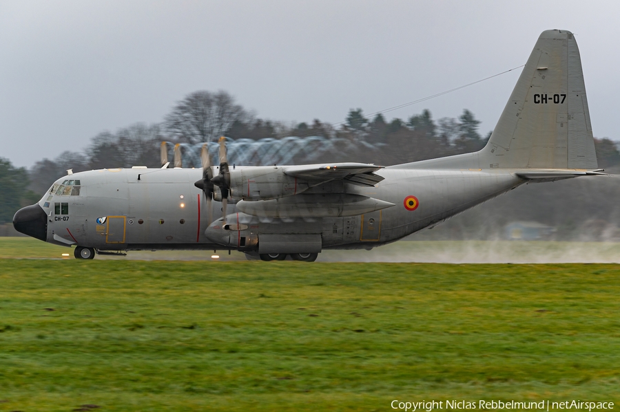 Belgian Air Force Lockheed C-130H Hercules (CH-07) | Photo 482870