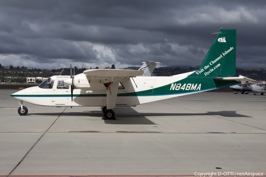 Channel Island Aviation Britten-Norman BN-2B-20 Islander (N848MA) | Photo 427241