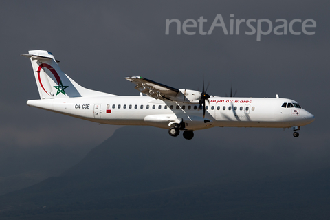 Royal Air Maroc Express ATR 72-600 (CN-COE) at  Gran Canaria, Spain