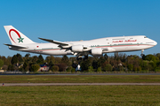 Moroccan Government Boeing 747-8Z5(BBJ) (CN-MBH) at  Hamburg - Fuhlsbuettel (Helmut Schmidt), Germany