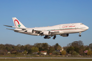 Moroccan Government Boeing 747-8Z5(BBJ) (CN-MBH) at  Hamburg - Fuhlsbuettel (Helmut Schmidt), Germany