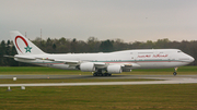 Moroccan Government Boeing 747-8Z5(BBJ) (CN-MBH) at  Hamburg - Fuhlsbuettel (Helmut Schmidt), Germany