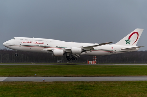 Moroccan Government Boeing 747-8Z5(BBJ) (CN-MBH) at  Hamburg - Fuhlsbuettel (Helmut Schmidt), Germany