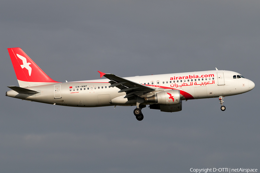 Air Arabia Maroc Airbus A320-214 (CN-NMF) | Photo 529477