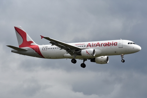 Air Arabia Maroc Airbus A320-214 (CN-NMH) at  Cologne/Bonn, Germany