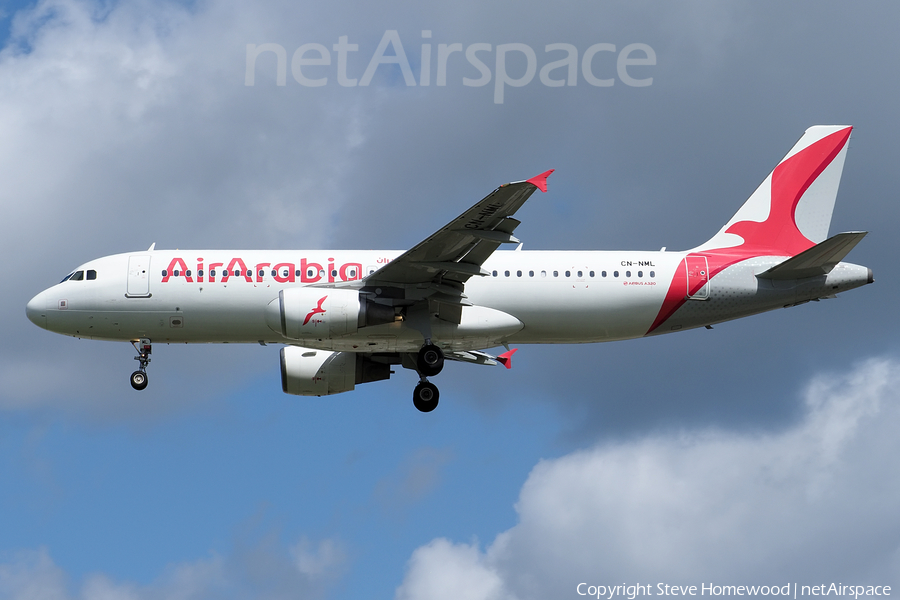 Air Arabia Maroc Airbus A320-214 (CN-NML) | Photo 534667