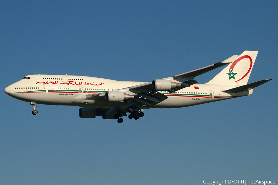 Royal Air Maroc Boeing 747-428 (CN-RGA) | Photo 202639