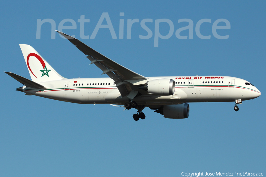 Royal Air Maroc Boeing 787-8 Dreamliner (CN-RGB) | Photo 75608