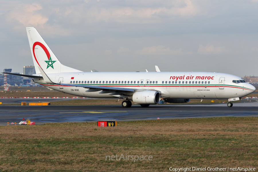 Royal Air Maroc Boeing 737-86N (CN-RGE) | Photo 99825