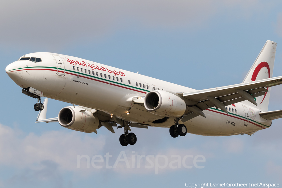 Royal Air Maroc Boeing 737-86N (CN-RGE) | Photo 186678