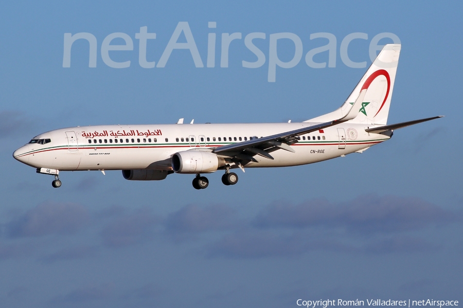 Royal Air Maroc Boeing 737-86N (CN-RGE) | Photo 336964