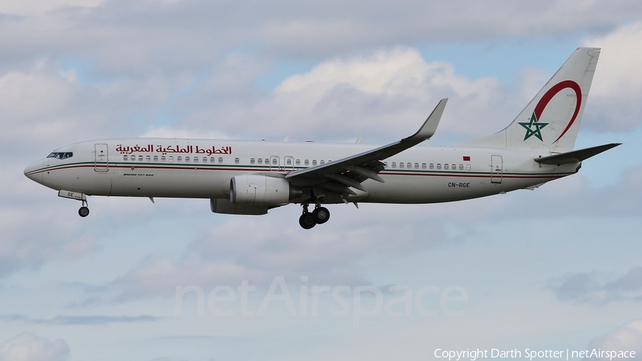 Royal Air Maroc Boeing 737-86N (CN-RGE) | Photo 220325