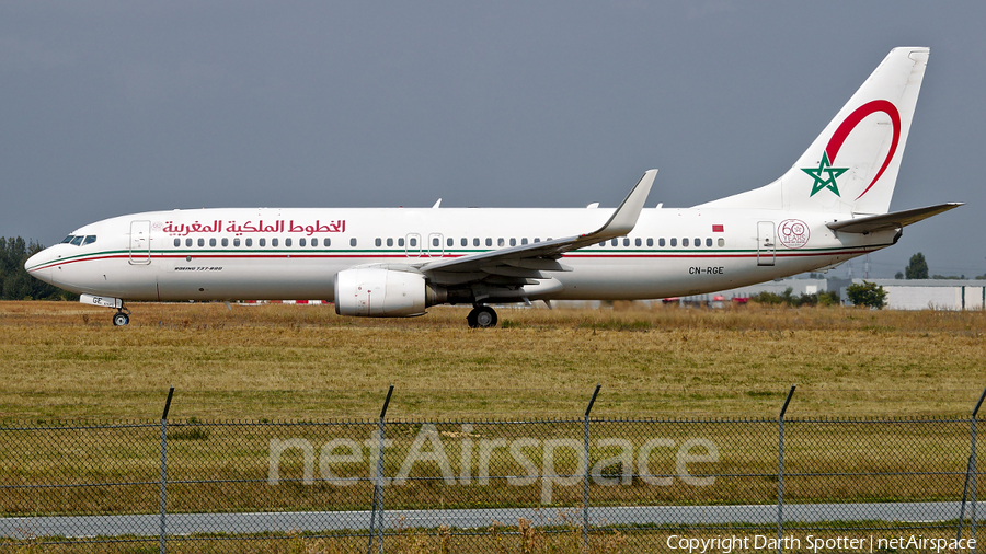 Royal Air Maroc Boeing 737-86N (CN-RGE) | Photo 337312